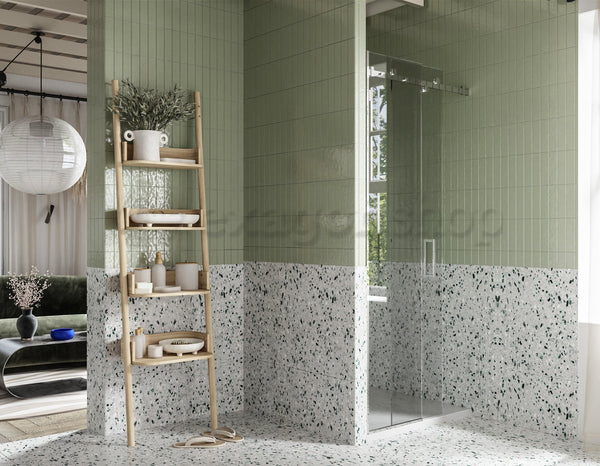 Box doccia 100 cm a nicchia Sofia un anta scorrevole 8 mm H 195 reversibile cromo