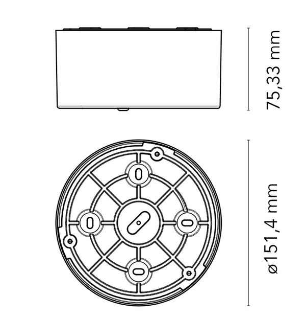 Flos My Disc Rose F1908009 lampada a soffitto diametro 150 cm da interno bianco opaco
