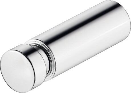 Gancio portasciugamani a muro cromo D Code 0099041000 Duravit