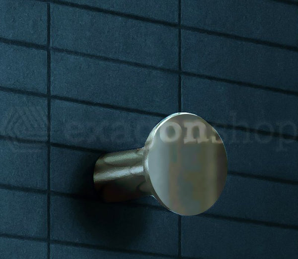 Colombo design mini gancio portasciugmani stainless steel zirconium