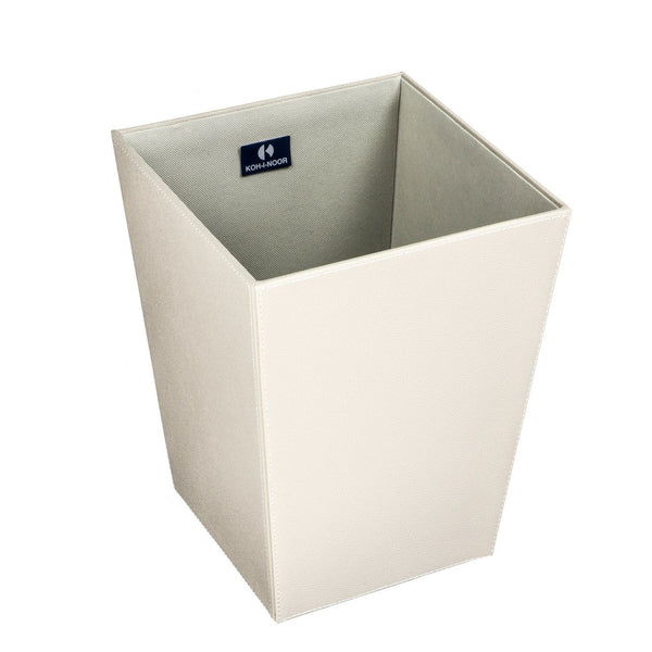 Koh-i-noor 2603to cestino getta carta in ecopelle tortora