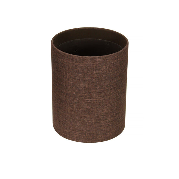 Koh-i-noor Stresa contenitore getta carta in tessuto idrorepellente effetto lino marrone