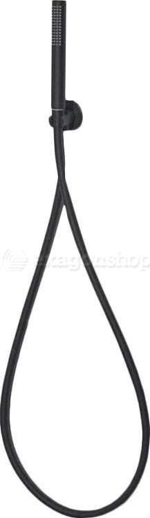 Ideal Standard Idealrain Light Kit Doccia con Soffione Braccio Doccetta Supporto e Flessibile 175 cm Nero Opaco BD389XG