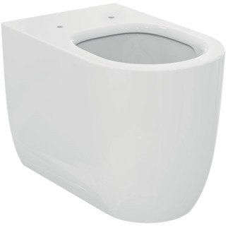 Ideal standard blend curve t375101 vaso a terra universale filo parete aquablade con fissaggi nascosti in ceramica bianco