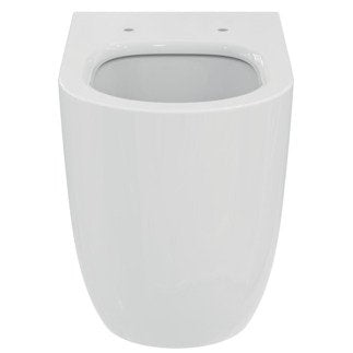 Ideal standard blend curve t375101 vaso a terra universale filo parete aquablade con fissaggi nascosti in ceramica bianco