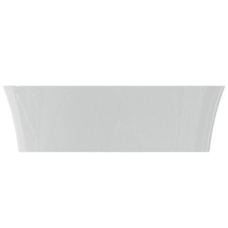 Ideal Standard Ipalyss E139801 Lavabo Tondo 40 cm ultrasottile da appoggio senza troppo pieno bianco