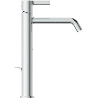 Ideal standard joy coppia miscelatori bidet e lavabo alto Cromo Lucido, vista laterale del profilo e della forma