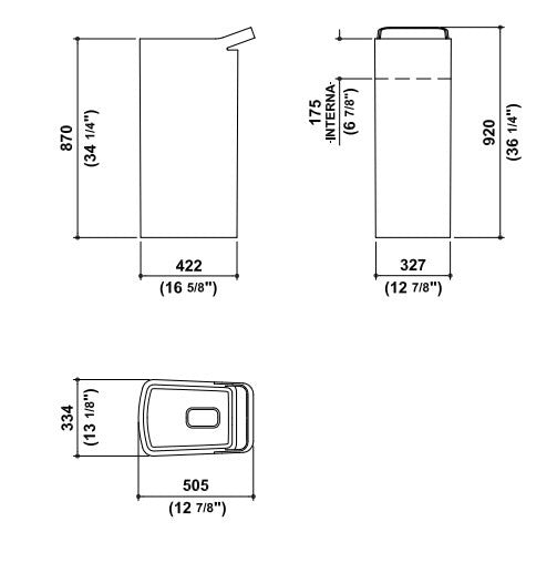 Zucchetti Lab 03 Lavabo Free Standing 48x40 H.89 a pavimento con portasalviette in cristalplant bianco