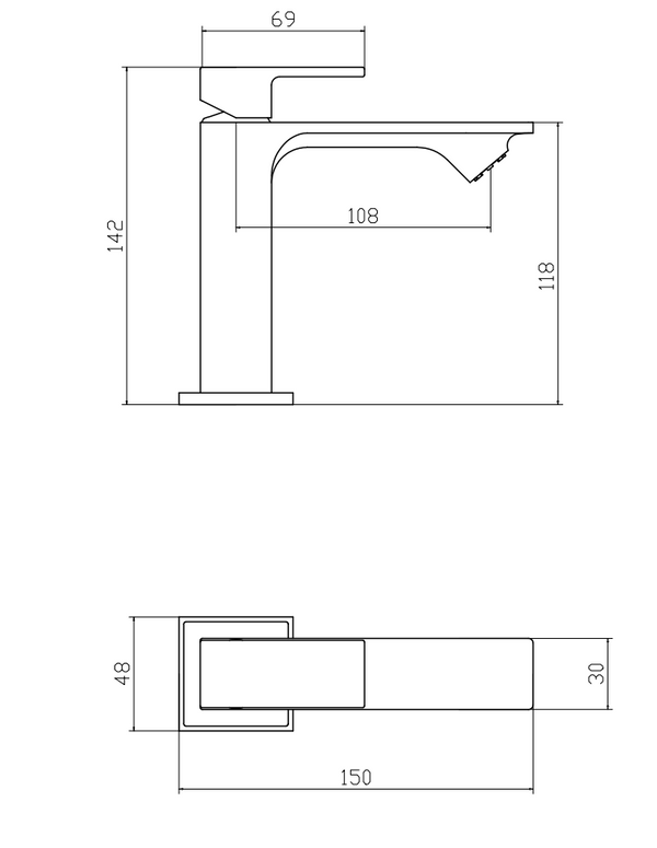 Coppia rubinetti lavabo e bidet cromo Ten