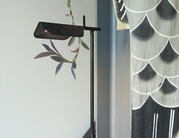 Flos Tab F Lampada da pavimento 110 cm orientabile verde scuro