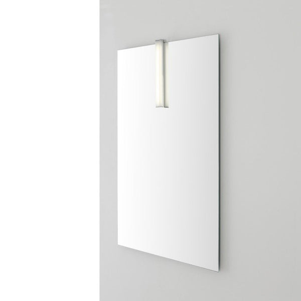 Lampada 25 cm per specchio cromo