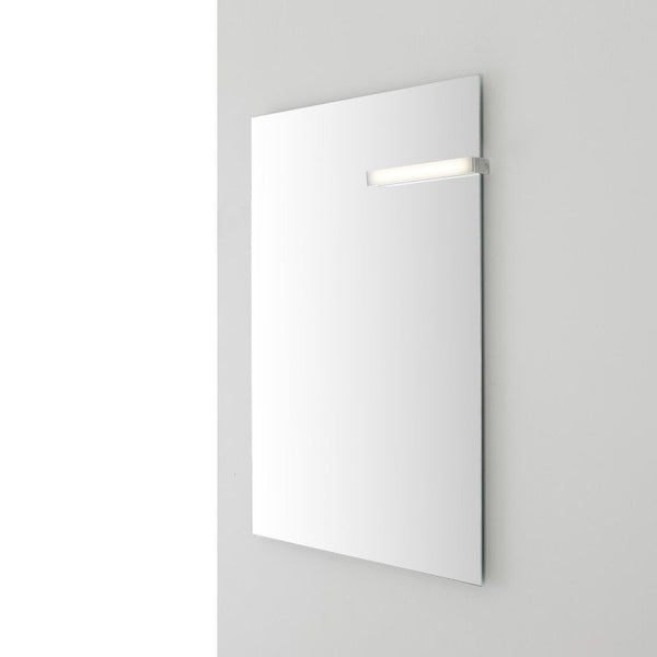 Lampada 25 cm per specchio cromo