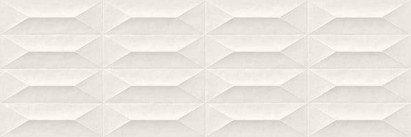 Ceramiche Ragno Tempera Rivestimento 30x90 Strutturato Trape 3d Bianco