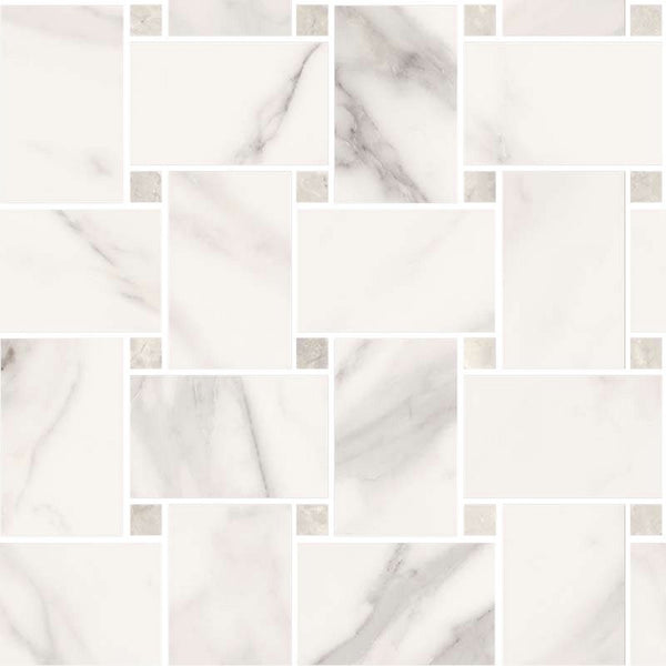 Maxi Rete 30x30 Effetto Marmo In Gres Porcellanato Extra Lucido Ceramica Sant Agostino Trumarmi CSAMRTEK30