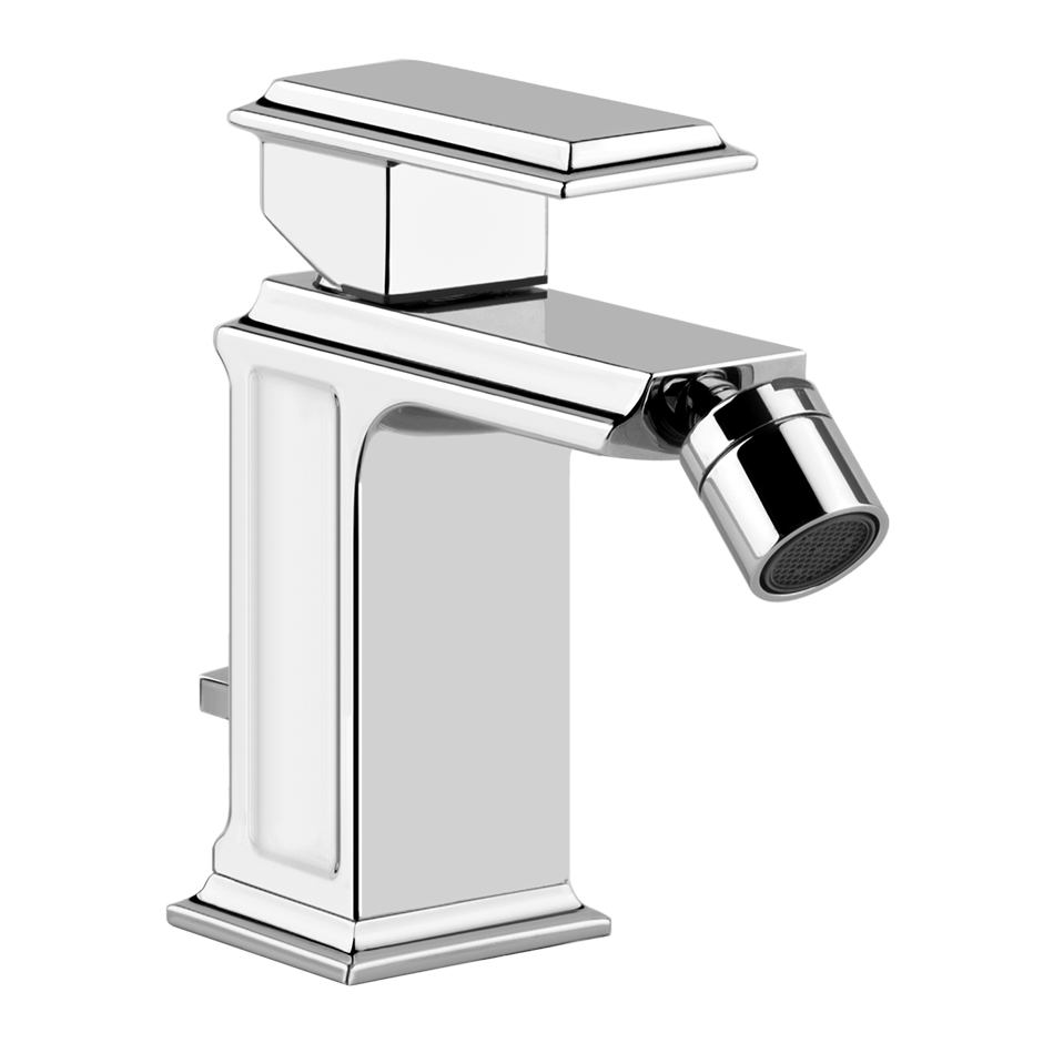 Gessi Eleganza Miscelatore bidet con scarico cromo 46007