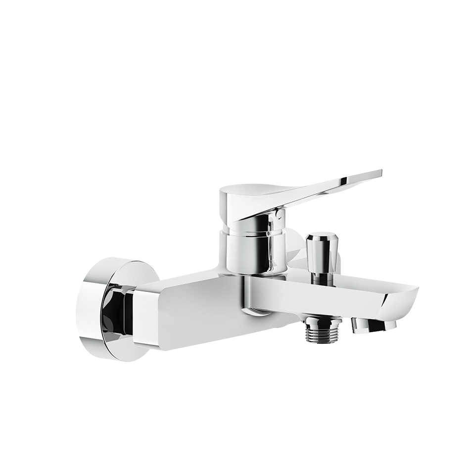 Miscelatore esterno vasca con deviatore automatico cromo rilievo 59013 gessi