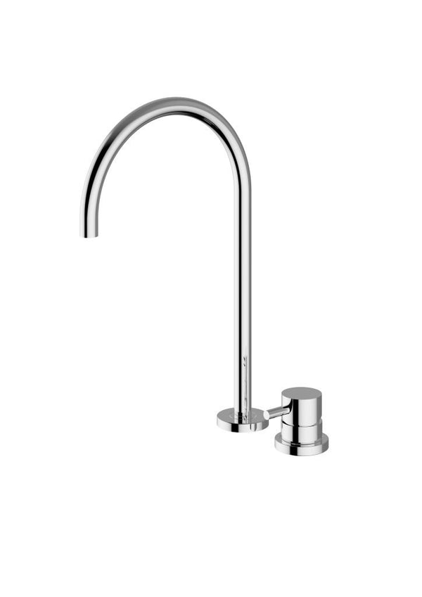 Jabil Miscelatore lavabo 2 fori canna alta e scarico click clack cromo 73385