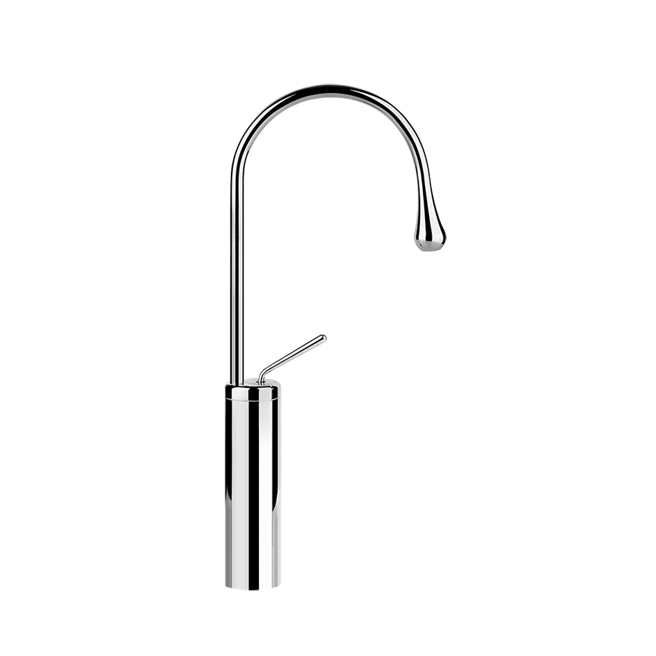 Gessi Goccia Miscelatore lavabo alto bocca corta senza scarico cromo 33809