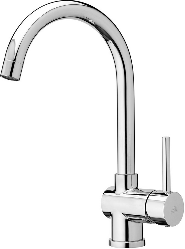 Miscelatore lavello canna orientabile steel looking SK180ST Stick Paffoni