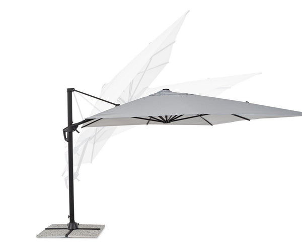 Andrea Bizzotto Vega 3x4 ombrellone grigio senza marmette 0795866