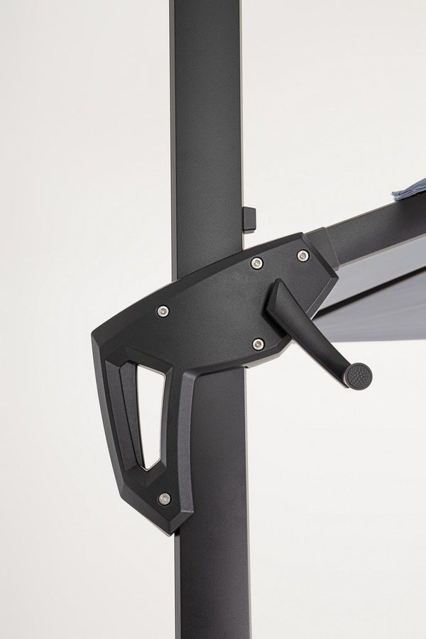 Andrea Bizzotto Vega 3x4 ombrellone grigio senza marmette 0795866