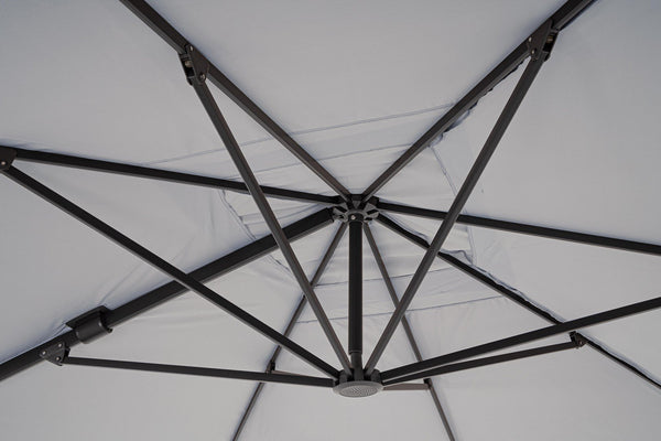 Andrea Bizzotto Vega 3x4 ombrellone grigio senza marmette 0795866