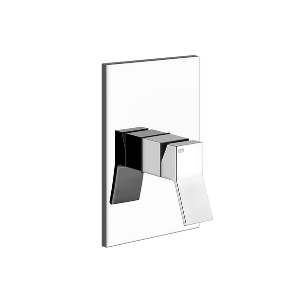 Parte esterna miscelatore a parete 1 via cromo Rettangolo K 53061 Gessi