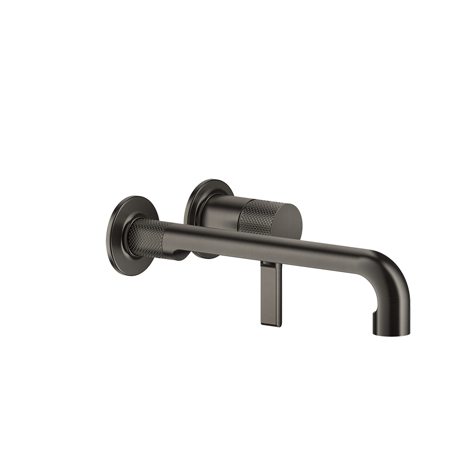 Gessi Inciso Parte esterna miscelatore lavabo a parete bocca lunga black xl