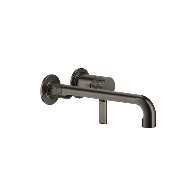 Gessi Inciso Parte esterna miscelatore lavabo a parete bocca lunga black xl