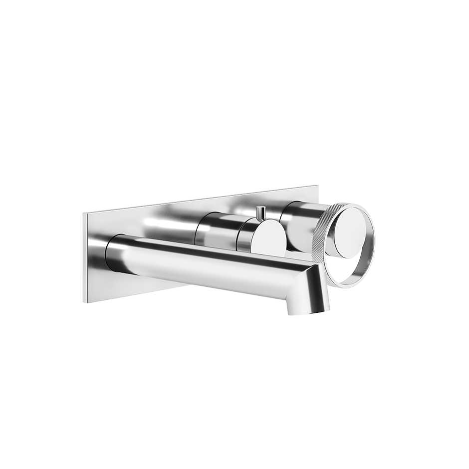 Parte esterna miscelatore vasca 2 vie con deviatore parte incasso non inclusa cromo Anello 63341 Gessi