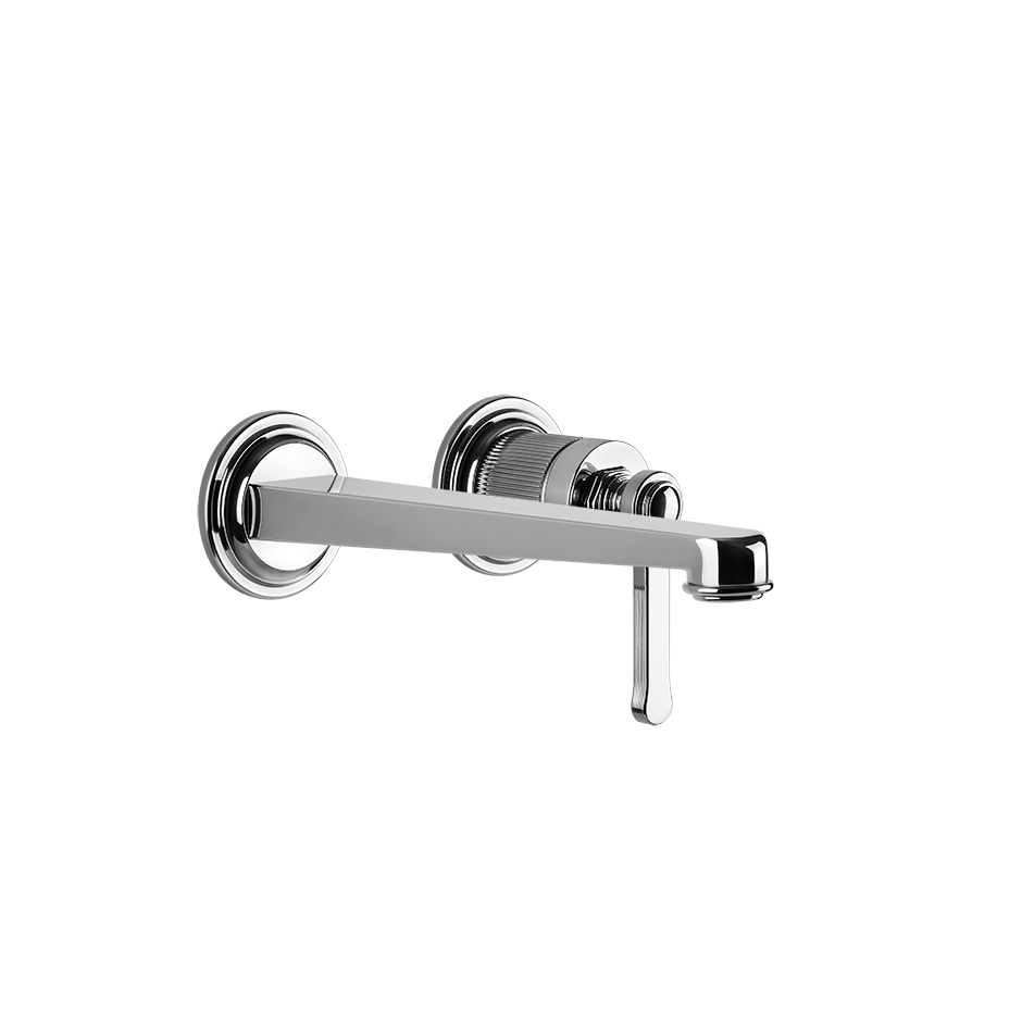 Gessi Venti20 Parte esterna miscelatore lavabo a parete parte incasso non inclusa cromo
