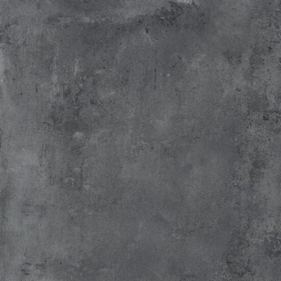 Pavimento rivestimento 100x100 in gres porcellanato 8,5mm rettificato antiabrasione R10B dark grey c2 Ragno Clayton