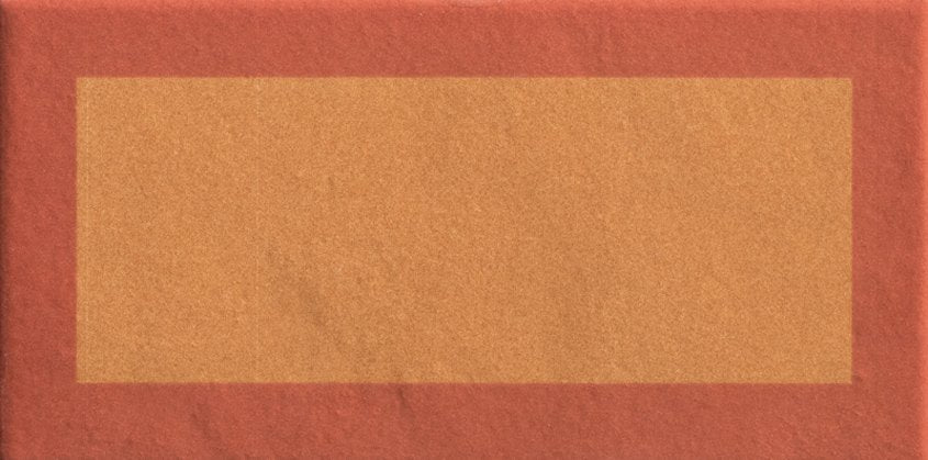 Pavimento rivestimento 205x101 mm in gres porcellanato smaltato frame terracotta Margherita NDM94 Mutina