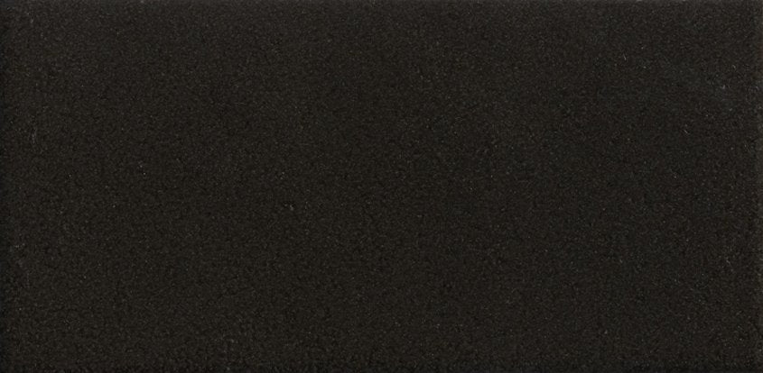 Pavimento rivestimento 205x101 mm in gres porcellanato smaltato half black Margherita NDM92 Mutina