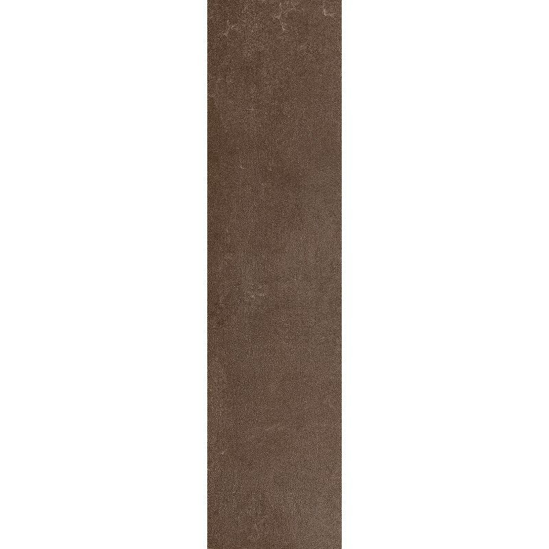 Pavimento rivestimento 20x80 effetto cemento in gres porcellanato 9 mm moka naturale Industrial 738935 Florim