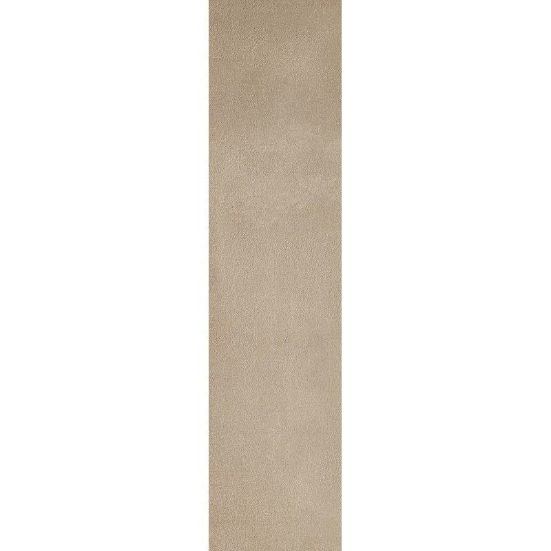 Pavimento rivestimento 20x80 effetto cemento in gres porcellanato 9 mm taupe naturale Industrial 738934 Florim