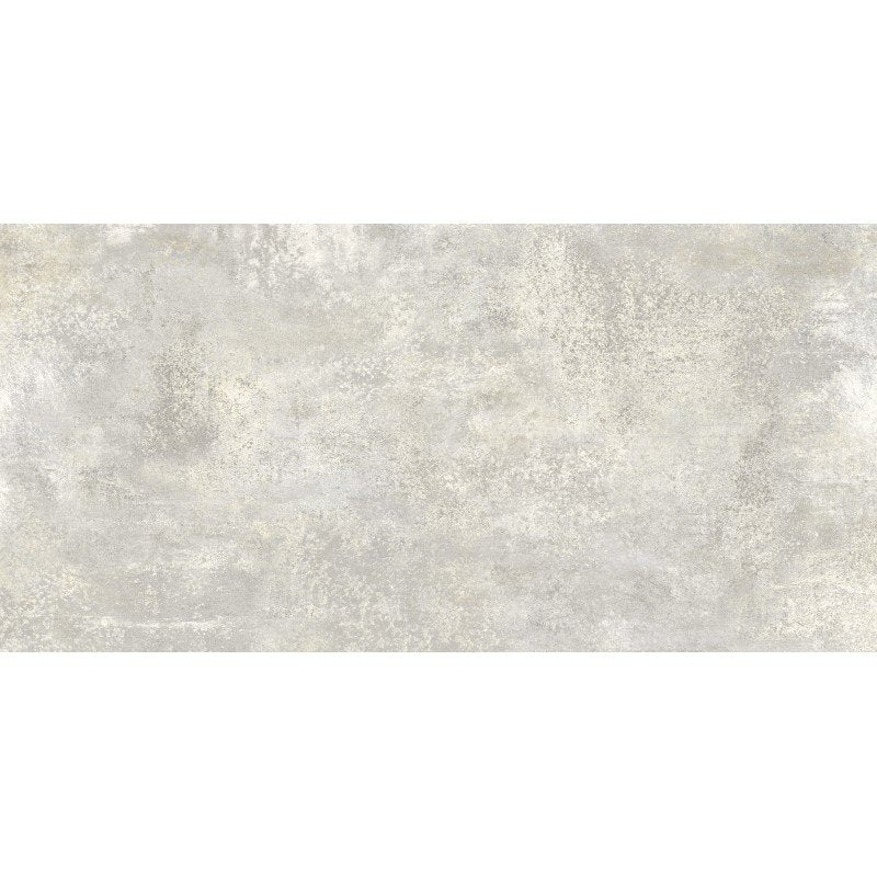 Pavimento rivestimento 30x60 effetto cemento in gres porcellanato 9 mm raw white naturale Rawtech 752204 Florim