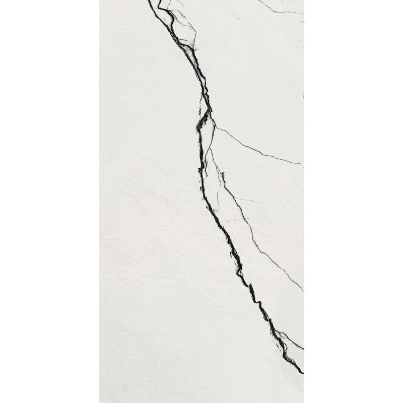Pavimento rivestimento 30x60 effetto marmo 9 mm in gres porcellanato rettificato breach naturale B&W 766587 Florim