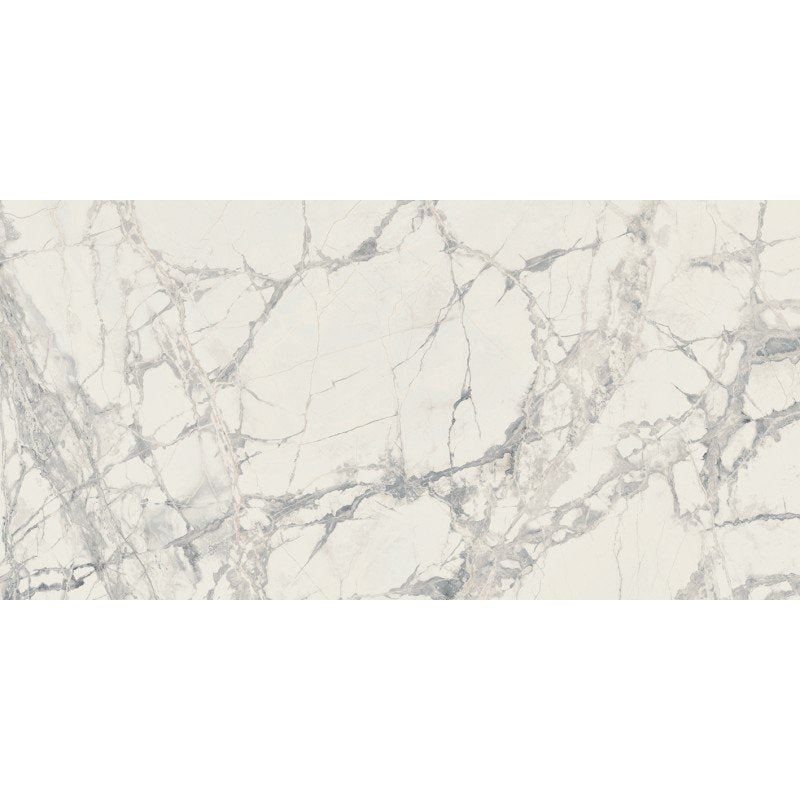 Pavimento rivestimento 30x60 effetto marmo rettificato 9 mm mountain treasure glossy Prexious 755881 Rex Ceramiche