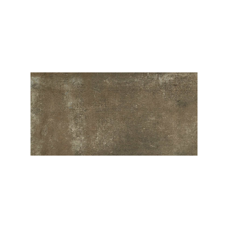 Pavimento rivestimento 30x60 rettificato 9 mm in gres porcellanato brun matte Materies 755734 Rex Ceramiche