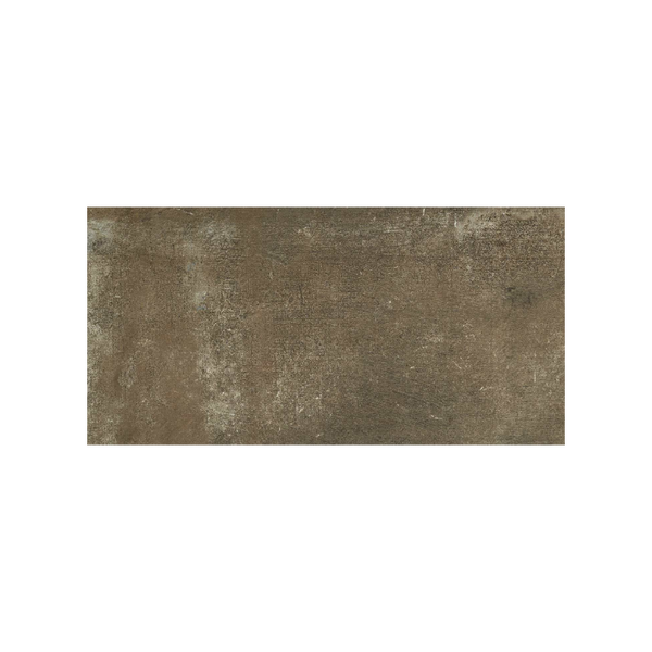 Pavimento rivestimento 30x60 rettificato 9 mm in gres porcellanato brun matte Materies 755734 Rex Ceramiche