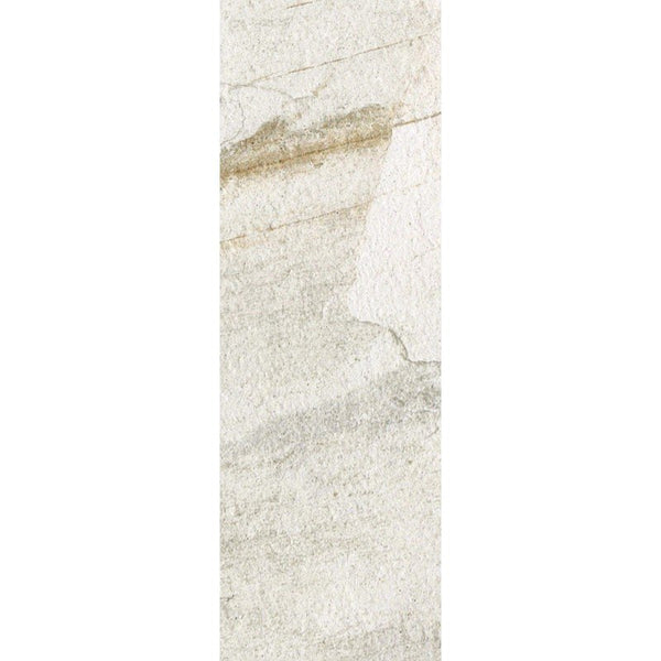 Pavimento rivestimento 40x120 da esterno rettificato 20 mm strutturato R11 white naturale Walks 1.0 740560 Florim