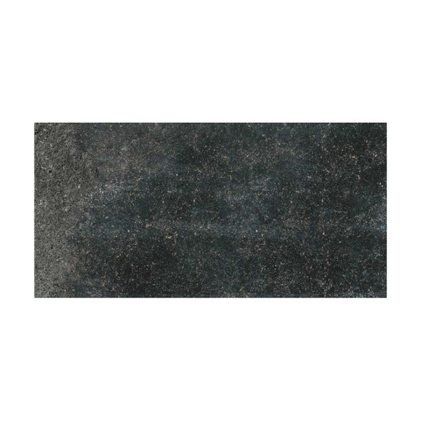 Pavimento rivestimento 40x80 effetto pietra 9 mm strutturato rettificato london black Airtech Florim