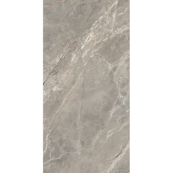 Pavimento rivestimento 60x120 effetto marmo rettificato 6 mm etoile gris glossy Les Bijoux 761774 Rex Ceramiche