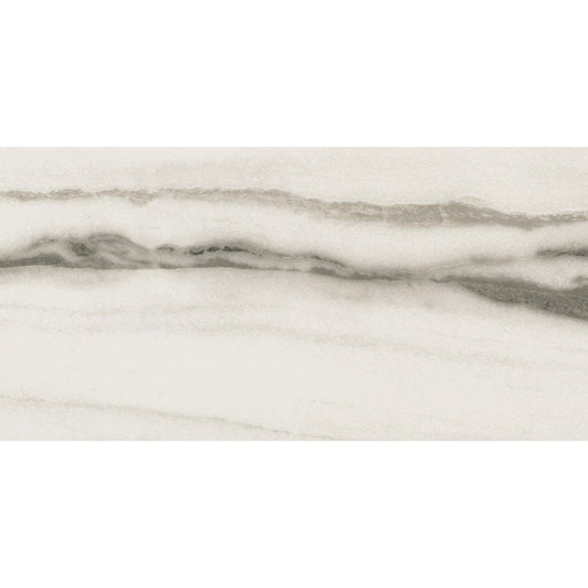 Pavimento rivestimento 60x120 effetto marmo rettificato 9 mm white fantasy glossy Prexious 755843 Rex Ceramiche