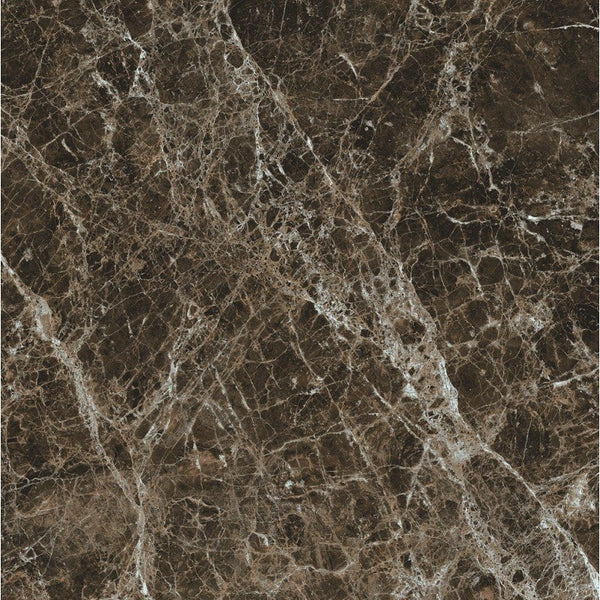 Pavimento rivestimento 60x60 effetto marmo rettificato 9 mm marron imperial glossy Les Bijoux 766346 Rex Ceramiche