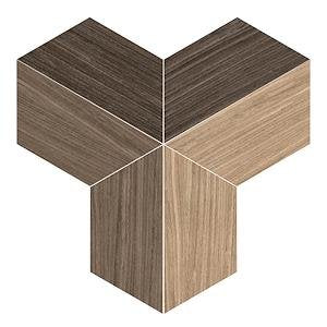 Pavimento rivestimento 60x60 esagonale in gres fine porcellanato 6 mm comfort hexagon mix 2 Casa Dolce Casa Nature mood