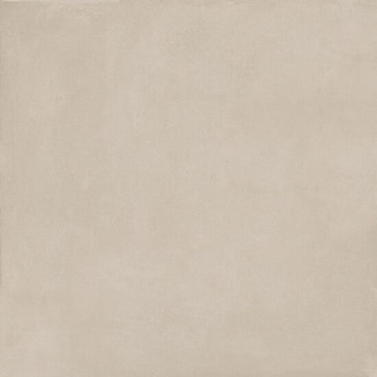 Pavimento rivestimento 75x75 in gres porcellanato 9,5mm effetto cemento rettificato R9 beige Ragno Replace