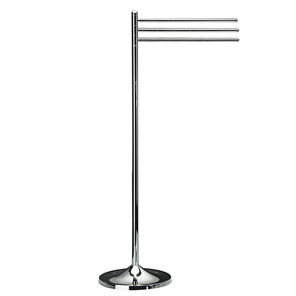 Koh-i-noor KOKO 5030 piantana portasciugamani 3 barre a pavimento cromo