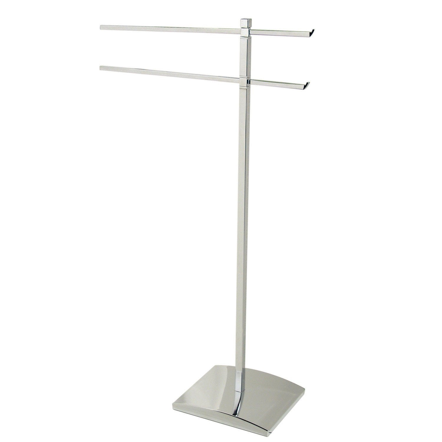 Koh-i-noor AKKA 5034 portasciugamani a pavimento 40 cm a due aste cromo